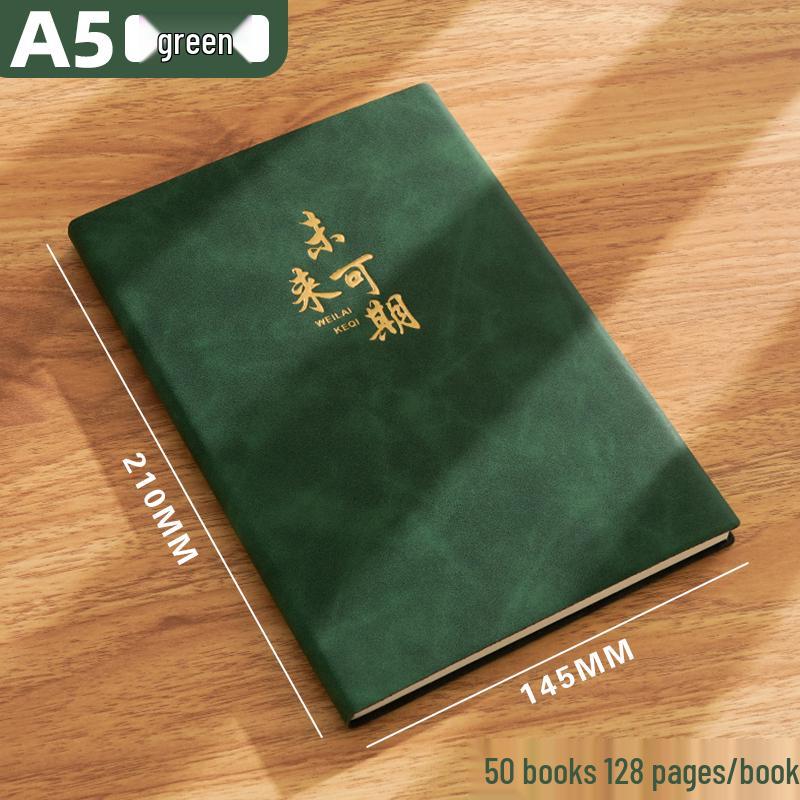 2025 A5 Business Notebook: Soft Leather Travel & Work Diary