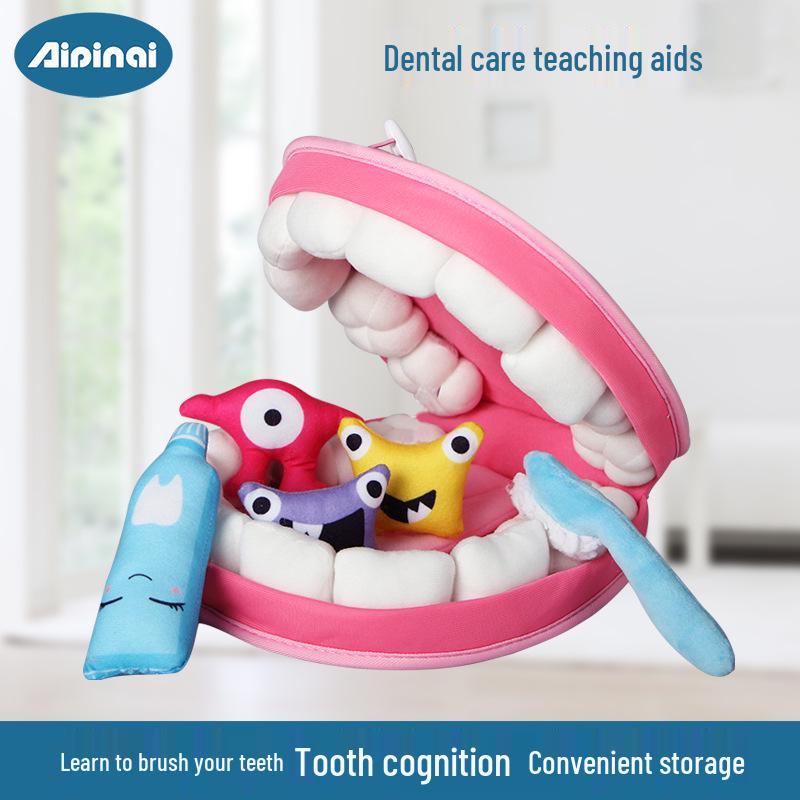 

Aipinqi Plush Toothbrushing Toys for Children s Early Education