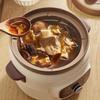 BEAR 4L Electric Purple Clay Stew Pot CN Plug (adapter Included)