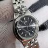 Used CITIZEN Eco Drive 10 ATM Water Resistant Working Product Black Watch Ladies