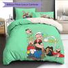 Popeye the Sailor Man  Pattern Bedding Quilt Set  Home Decoration  Gift (1 * Duvet Cover + 2 * Pillowcase  Without Core)