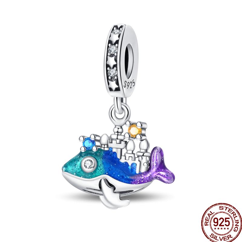 100% Copper Beach Sand Crab Beach Ocean Holiday Jewelry Beads Suitable Fit Original Bracelet Diy Holiday Jewelry