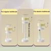 Space Saving Toothbrush Holder Set Plastic Toothbrush Toothpaste Holder  for Home