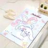 Custom 1Pc Melody Pink Garden Rug Office Carpet Indoor Outdoor Entrance Doormat Nonslip Soft And Comfortable Living Room D2915319