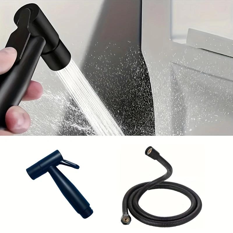 

АБС Туалет Биде Смеситель Черный Ручной Распылитель Ванная Ручной Биде Распылитель Шланг Туалет Самоочищающаяся Душевая Головка ABS Sprayer чёрный