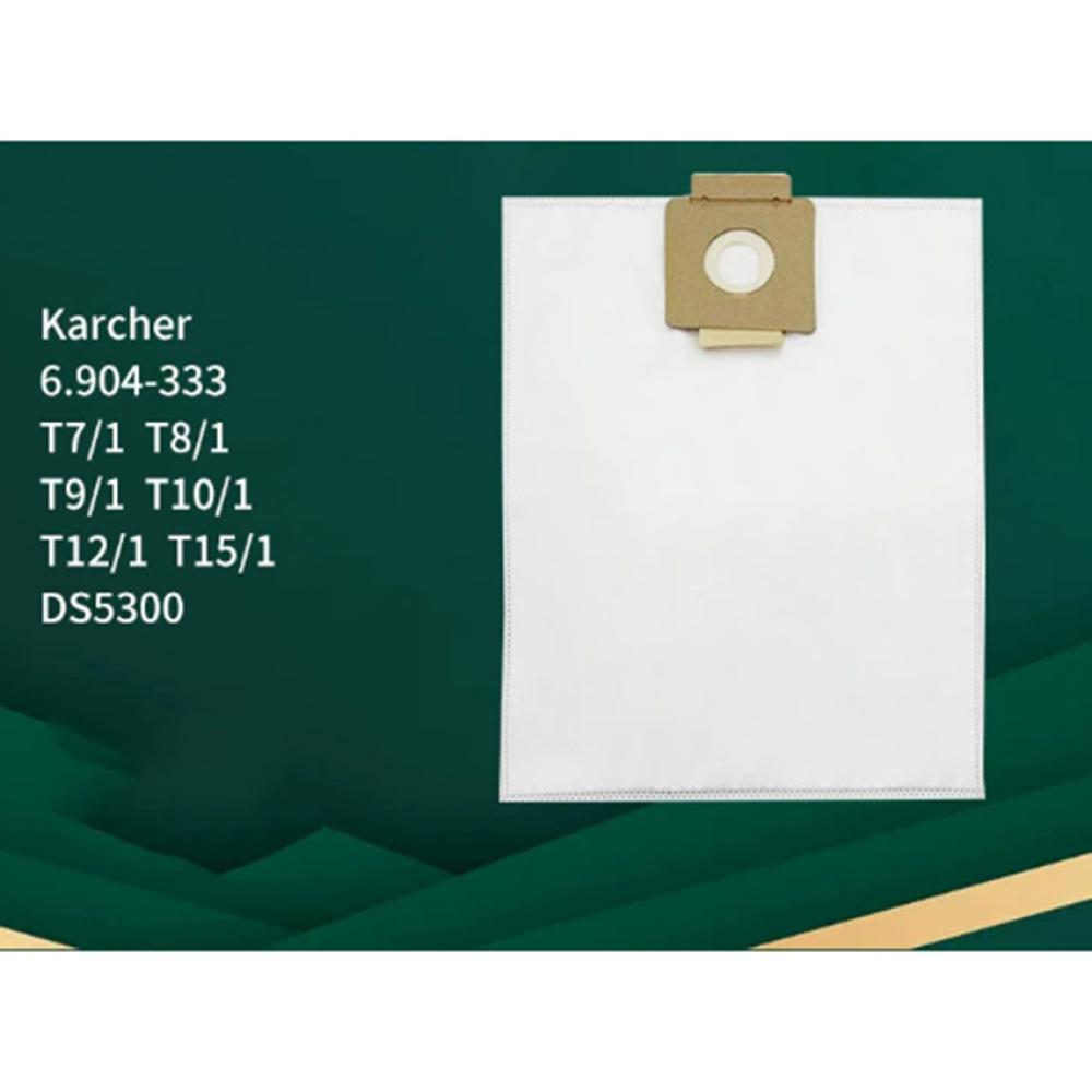 6/12pcs Thicken Non-woven Dust Bag for Karcher T7/1 T8/1 T9/1 T10/1 T12/1 T15/1 /6.904-333/DS5300 Vacuum Cleaner Accessories