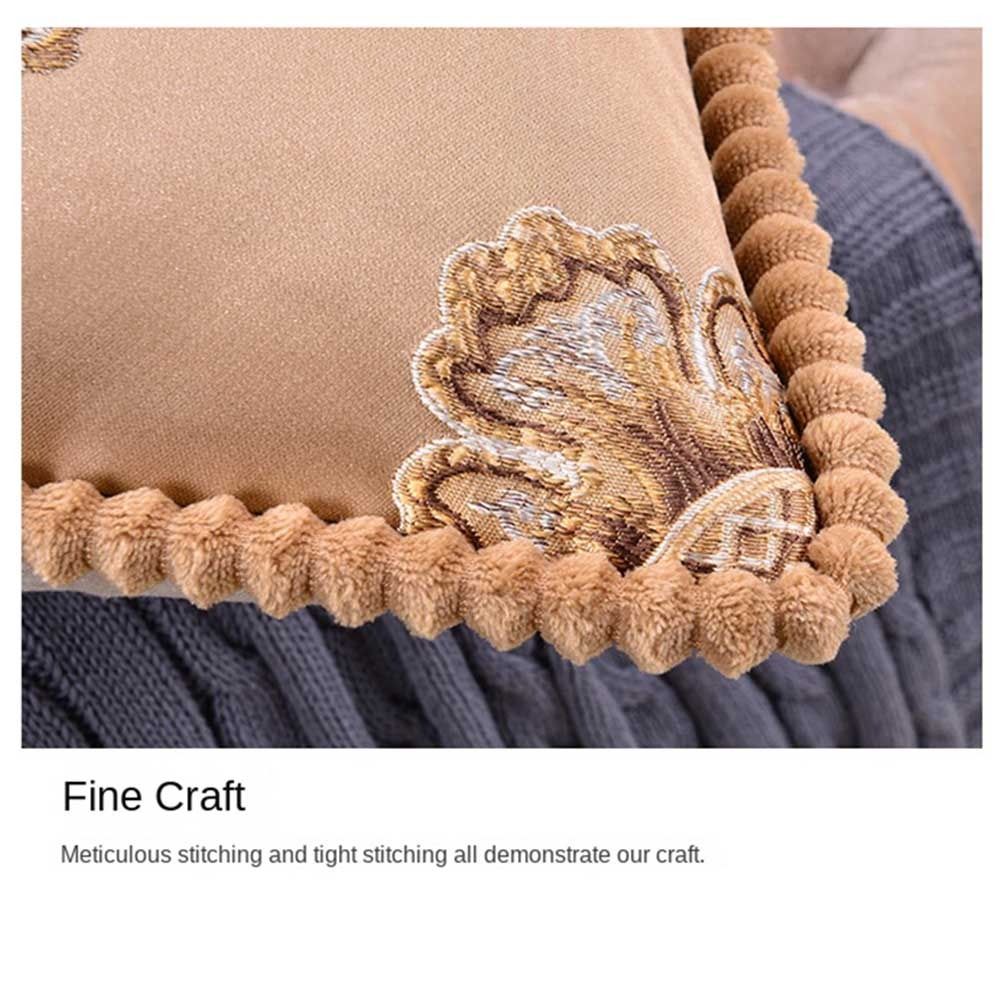 Decorative Pillowcase Europe Style Throw Pillow Case Retro Sofa Pillow Case