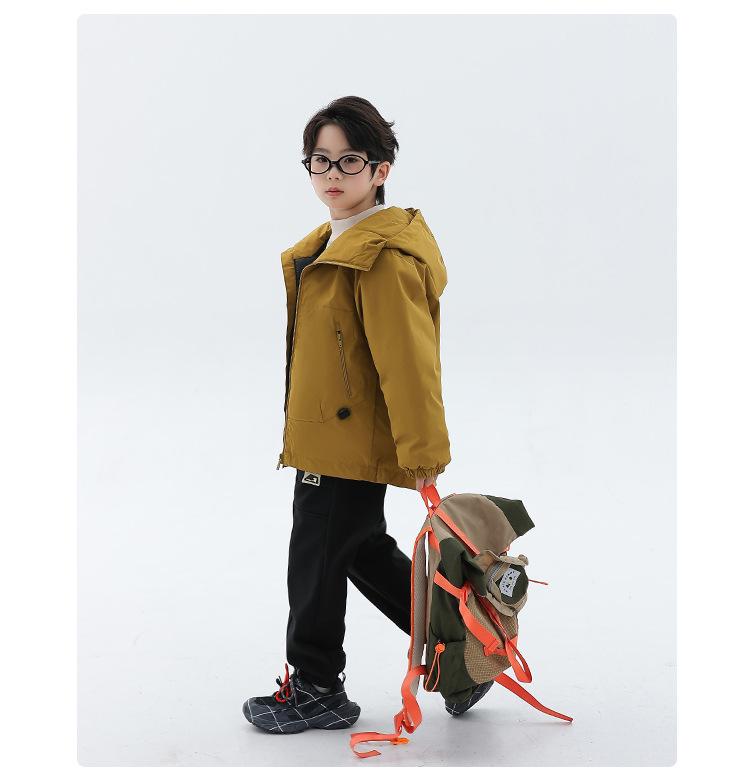 Children's Winter Ski Jacket 2025: Boys' Hooded Coat, Soft Shell, Warm Cotton Padded, for Kids