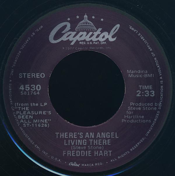 

7inch Record FREDDIE HART - Freddie Hart 4530 CAPITOL 1977 US Country/Folk Used