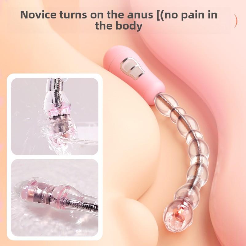 Dop anal electric Masajor pentru prostată Mărgele anale Vibrator anal Dildo Punct G Stimulator vaginal Masturbator masculin feminin