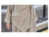 Women's Spring 2025 Casual Set: Coat & Wide-Leg Pants (HE5013)