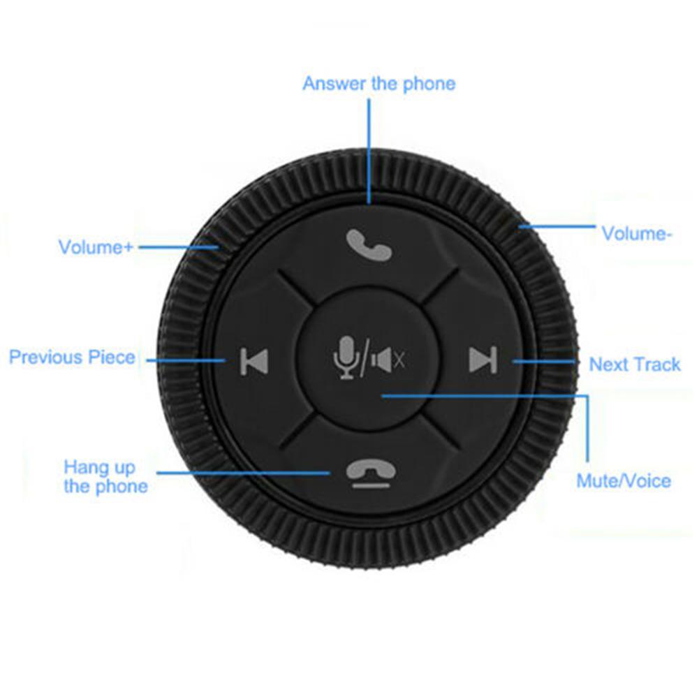 Car Steering Wheel Key Volume Remote Control Versatile Car Steering Wheel GPS Wireless Intelligent Button Volume Remote Control