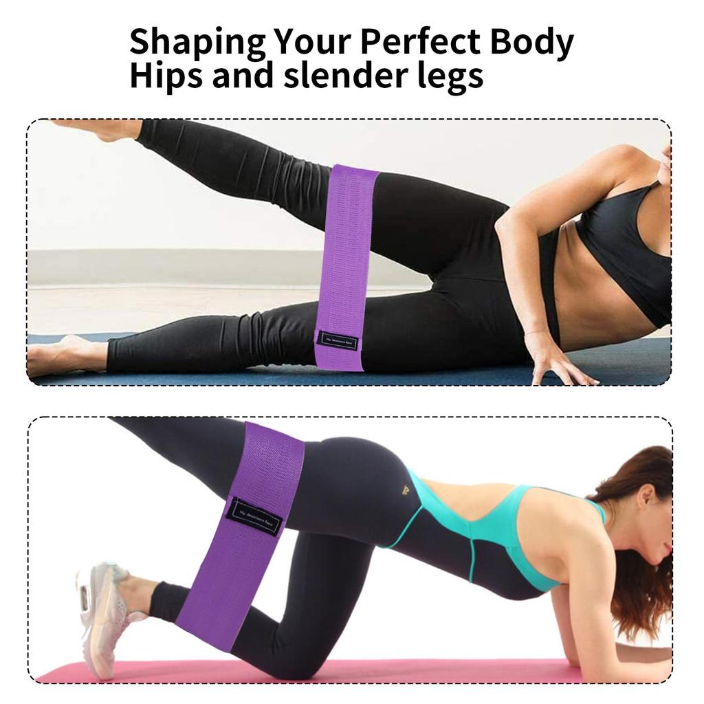 3 Levels Resistance Bands Exercise Fitness Hip Booty Bands Pilates Sport Extender Workout Strips Loops Yoga Gym Equipment