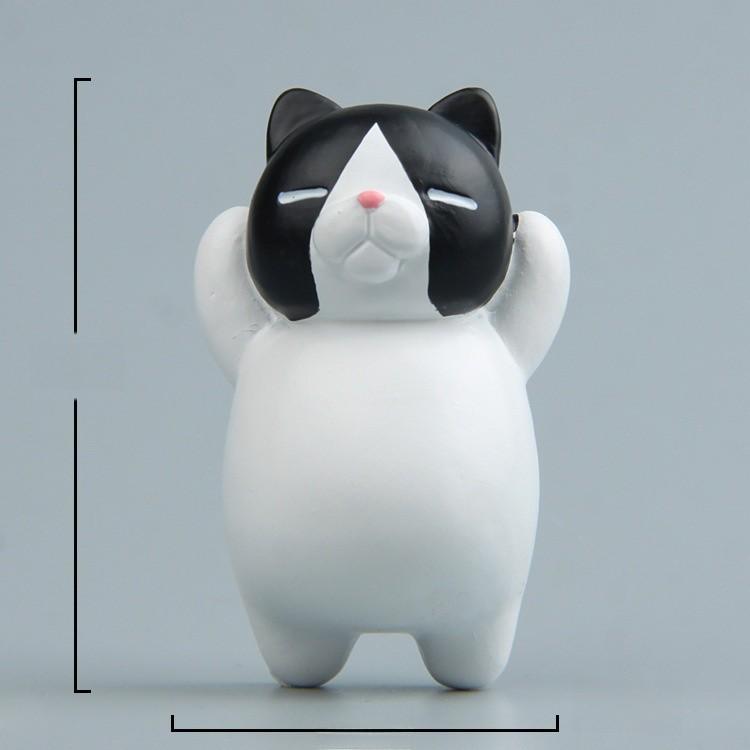 Cat Action Figure Cartoon Model Toy Decoration Doll Children Ornament Gifts