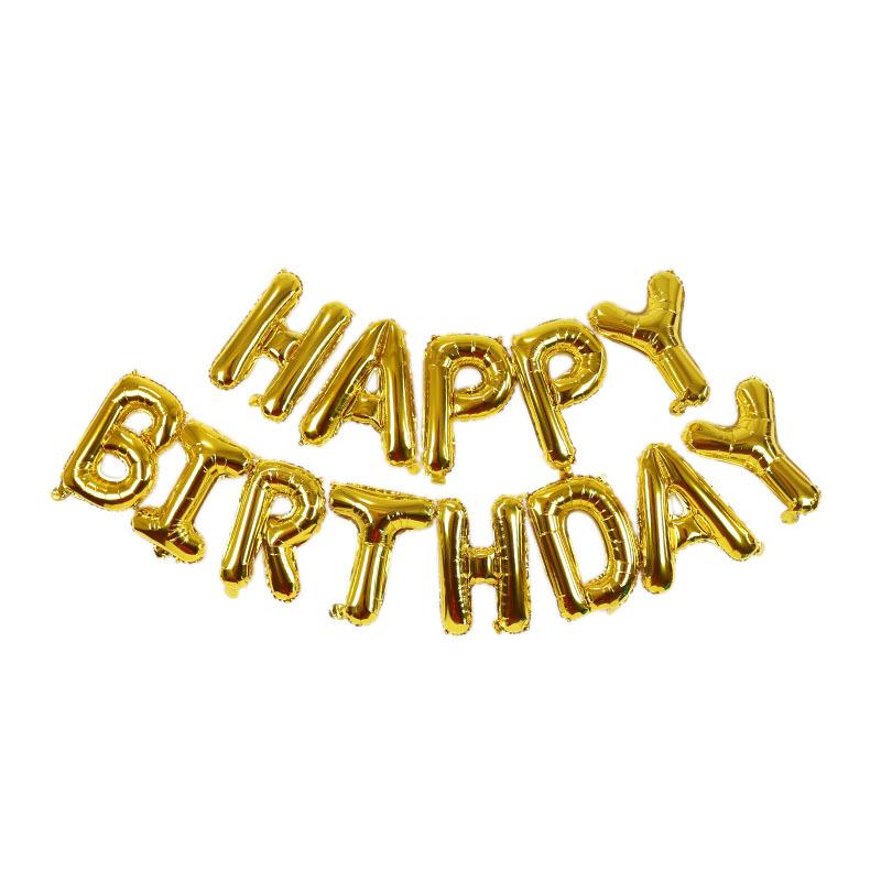 16" Happy Birthday Foil Balloons for Kids & Adults Party Decorations