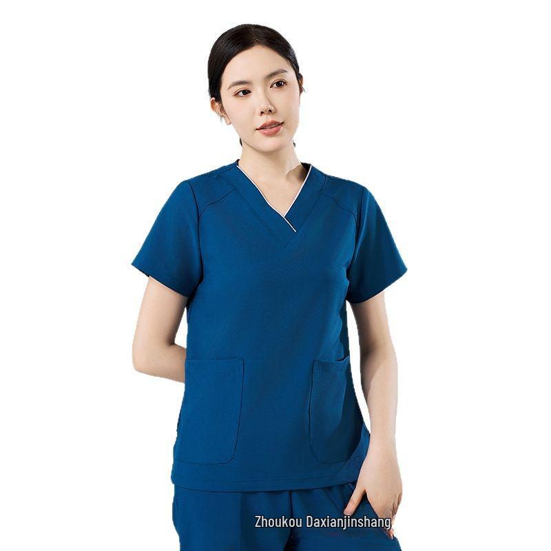 Womenswear, High-End Comfort: Hand-Brushed Clothes, Doctor's Uniforms, Men's Workwear, Elastic Quick-Dry Suits with Short Sleeves.