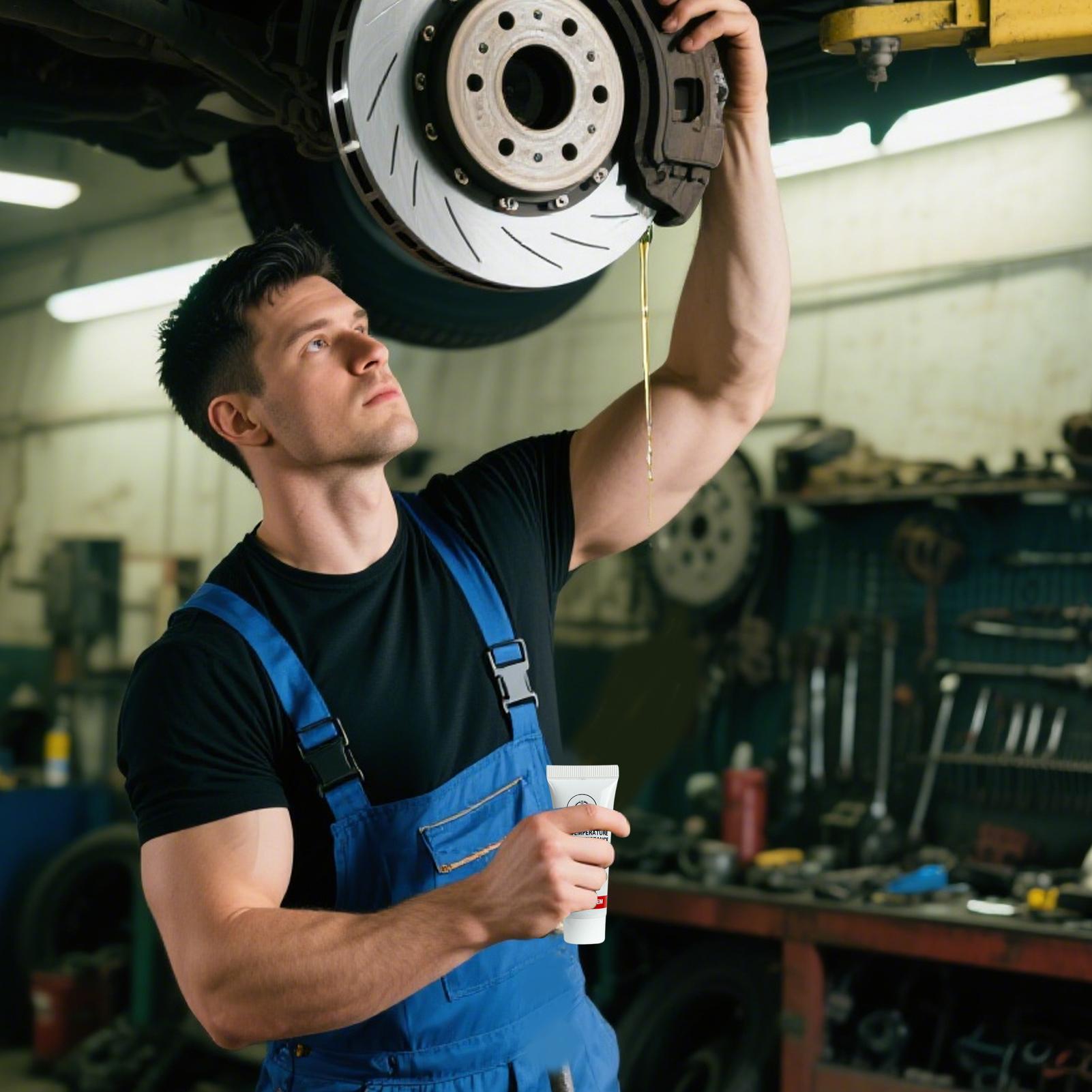 Brake Pin Grease Anti-Seize Brake Lube Grease 10 Piece Anti-Rust Portable Compound For Disc Hub Pin Plug Spark Bolt Thread CHINA