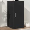 Shoe Cabinet Black 32x35x70 Cm Particleboard