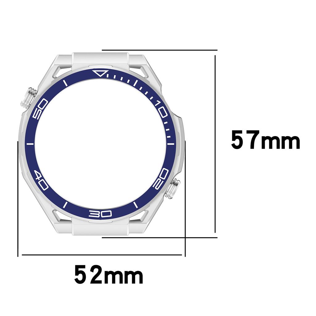 PC Case for Huawei Watch GT6 Pro 46mm Accessories Watch Protective Cover Frame Hollow Out Watch Frame Bumper Case Cover