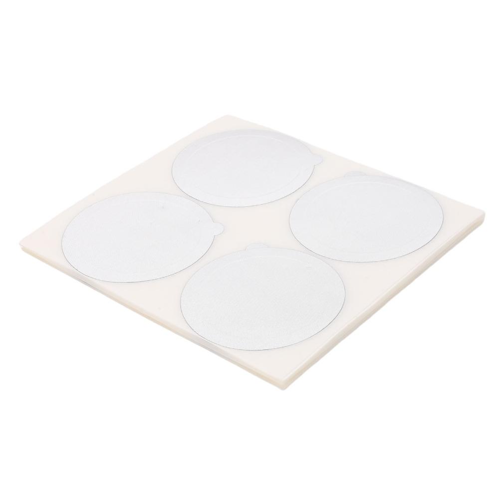 100 Pcs set Compatible Aluminum Foil Lids 51mm/2.0in Capsule Cover Seals  For Coffee Capsules