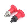 M12/M16 Fine Thread Stainless/Carbon Steel Locking And Positioning Index Bolts KST216 Three Colors Plastic Knob Indexing Plungers