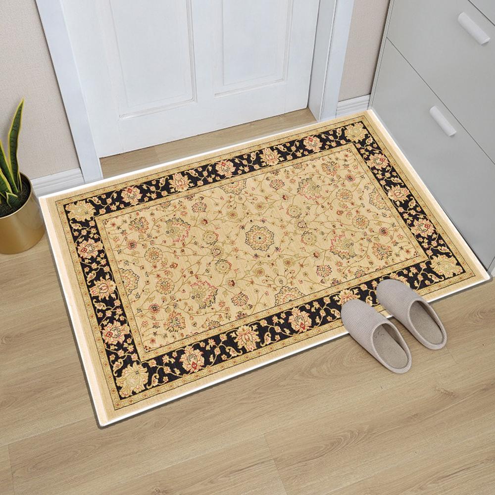 

Винтажный Восточный Традиционный Ковер Ковер Марокканский Турецкий Стиль Придверный Коврик Ковры Противоскользящий Богемный Ванная Кухня Сад Маленький Коврик 30x50cm