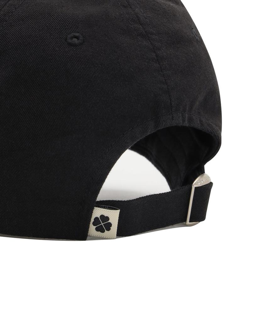 COVERNAT WOMAN [Standard Fit] Cloverheart Arch Cooper Logo Ball Cap Black