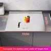 316 Stainless Steel Panel And Panel Cutting Board Kitchen Thickened Double-sided Extra Large Kneading Surface Cutting Board