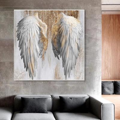 Modern Abstract Angel Wings Canvas Paintings Posters and Prints Wall Art Pictures for Living Room Home Wall Decoration Cuadros