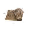 Balcony Grass Roll PETG Palm Thatch Panel for Patio Rooftop Deck Fence Garden Umbrella Cover