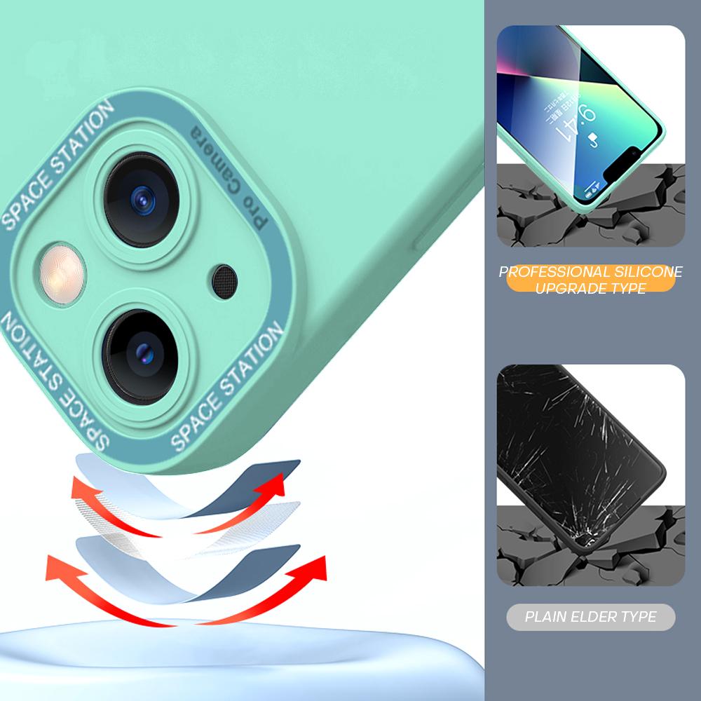 Phone Case Soft Rubber TPU Cellphone Casing Full Cover Camera Protection Design Shockproof Cover for OPPO Realme