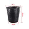 100Pcs Plastic Black Seedling Nursery Pots Seed Starting Grow Bag Flower Plant Breathable Container Garden Vegetable Box Cutting