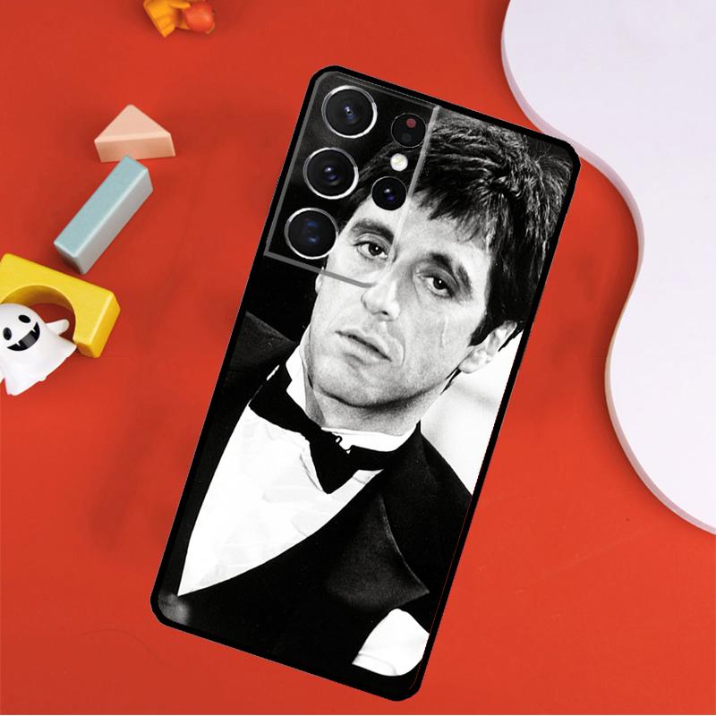 

Al Pacino Scarface Phone Case For Samsung Galaxy S25 Ultra S9 S10 S20 S21 FE S22 S23 S24 Plus S24 Ultra Cover Galaxy S9 Plus