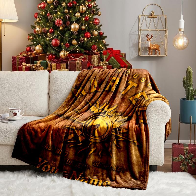 Custom Personalized Blanket House Martell Soft Throw Blanket, Suitable for Family and Friends, Sofa Blanket,Home Decor Christmas gift