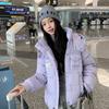 2025 Down Cotton Jacket Short Winter Korean New Hooded Loose Thickened Student Padded Jacket Casual Jacket