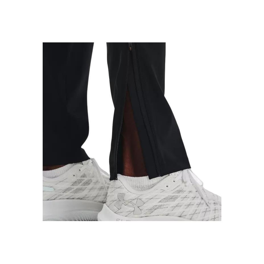 Under Armour Solid Color Tapered Casual Pants Men Bottoms Black 1373665-001