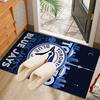 Blue Jays Logo Rug Office Carpet Non-Slip Mat, Chair Rug Floor Covering for Gaming, Bedroom, Living Room , Home Decor Christmas Gift