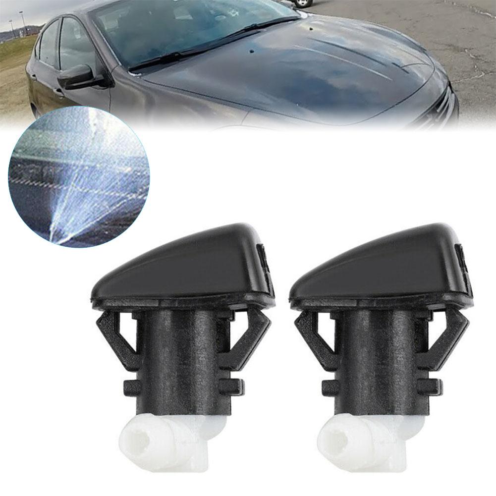 2 Pcs Washer Nozzles Household Right Washer Windshield For 2013 2014 2015 High Quality Left Nozzle Replacement