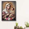 Virgin Mary Partial DIY 5D Special Shaped Drill Diamond Art Kits for Adults/Beginners Gift Idea Home Decor 11.81x15.75in