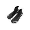 Li-Ning Seamless Professional Racing High-Top Running Shoes Women sneaker Black White ARBN004-1