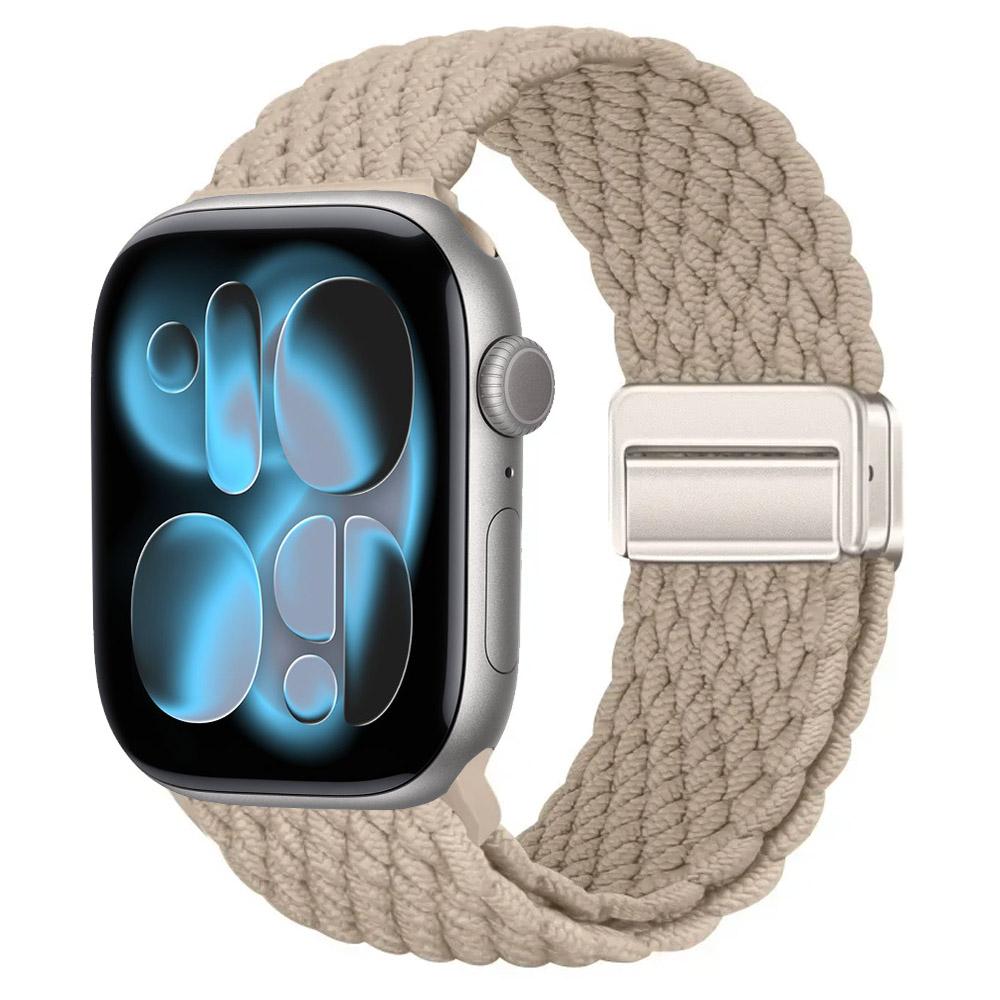 Nylon Strap for Apple Watch 11 10 46mm 42mm/Ultra 3 2 1 49mm Magnetic buckle Wristband iWatch 9 8 7 6 5 4 SE 45mm 44mm 41mm 40mm