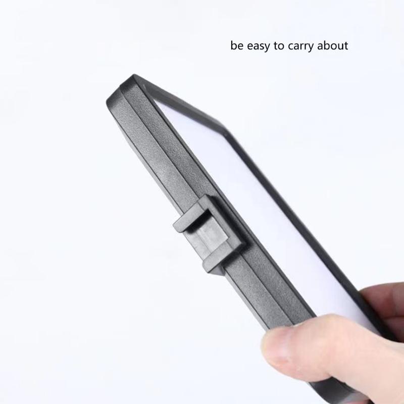 LED Photo Studio Lights 2700-6000K Adjustable Brightness USB Power Optional Tripod And Color Filters For Video Recording