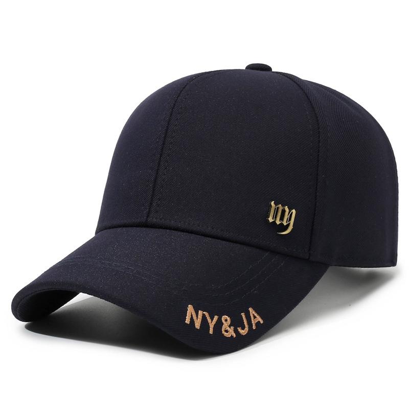 Men'S Hat Embroidery Baseball Cap Outdoor Spring And Autumn Fashion Sunscreen Visor Casual Sun Cap