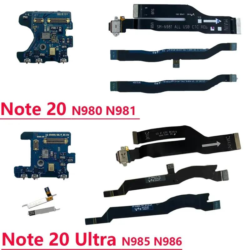 Mikrofonsignal Antenne Ladeanschluss Platine Dockkabel Für Samsung Galaxy Note 20 Ultra N980F N981B N986U N986B