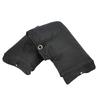 1Pair Motorcycle Handlebar Gloves Windproof Mittens Winter Warm Rider Handle Covers Black Big Mouth