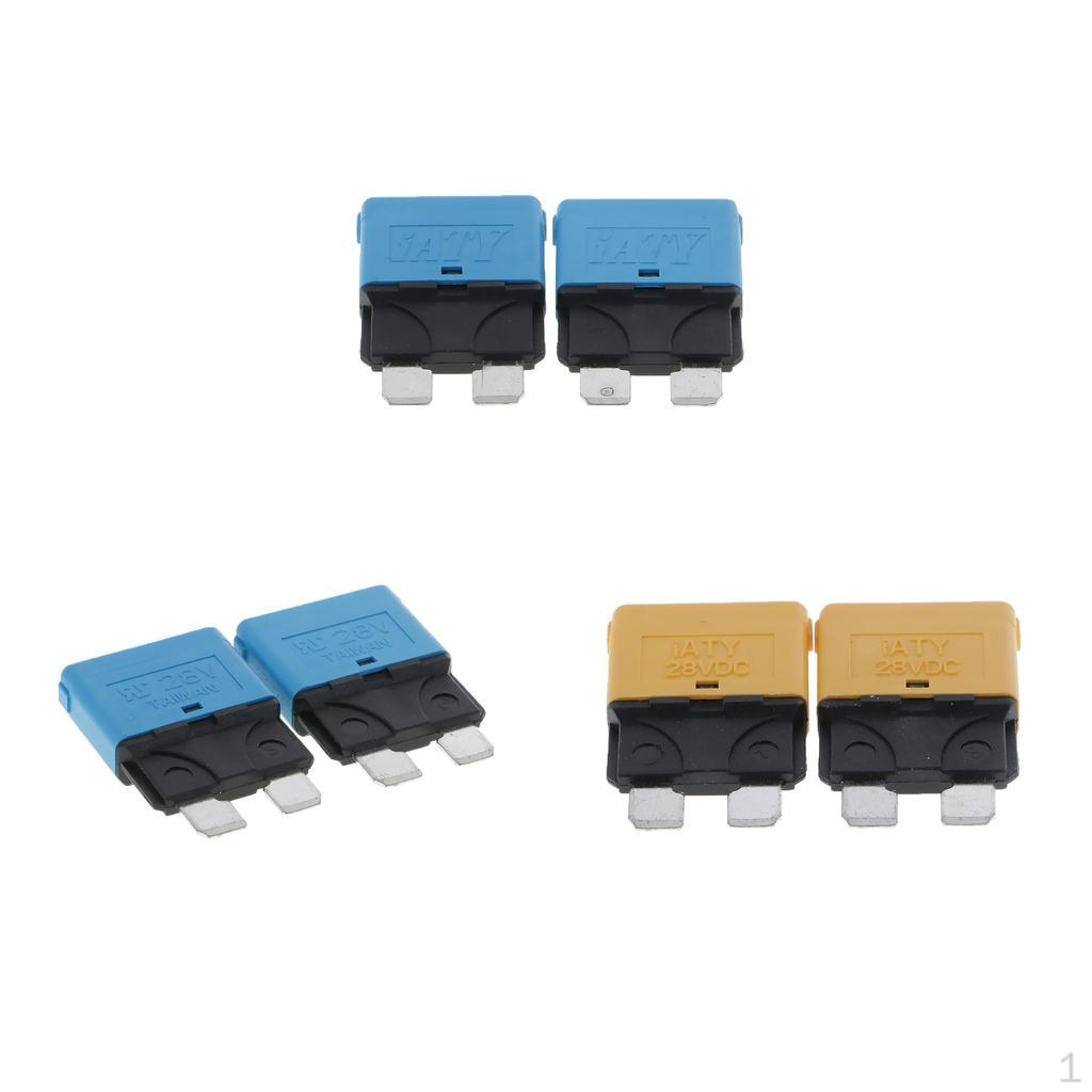Buy 6 Piece Automatic 28V Marine Resettable Fuse Auto Circuit Breaker