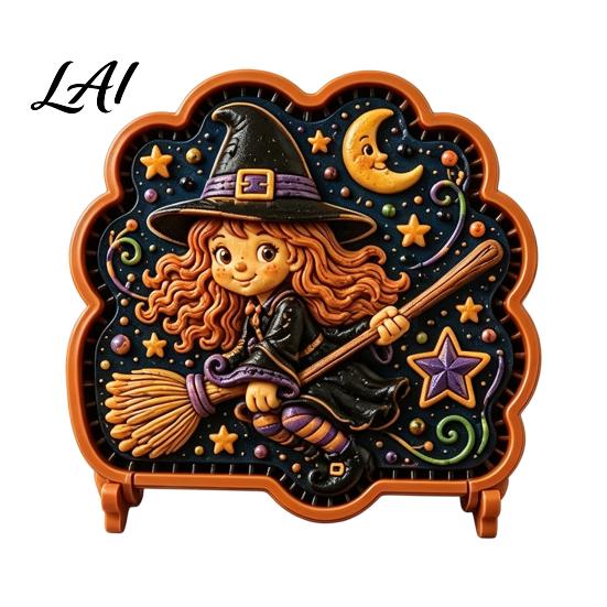 Halloween Cookie Cutters for Pastry Mini Pie Press Mold Hand Cutter Holiday Baking Versatile Snack Molds Holidays Party DIY Dessert Tool Non-Stick