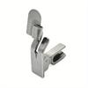 1pc Lower Folded Edge Presser Foot 3 Sizes Stainless Steel Flat Seamer Rolled Hem Machine Zipper Presser Foot General Sewing Machine