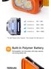Customizable Outdoor Induction Headlamp: High Power, Bright Lumens, Long Battery Life, Super Bright for Fishing