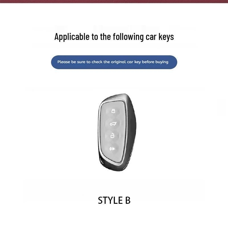 Great Wall Haval Big Dog Key Case - Menglong H6 H7 H8 H9 H2S Beast Car Key Shell for Men